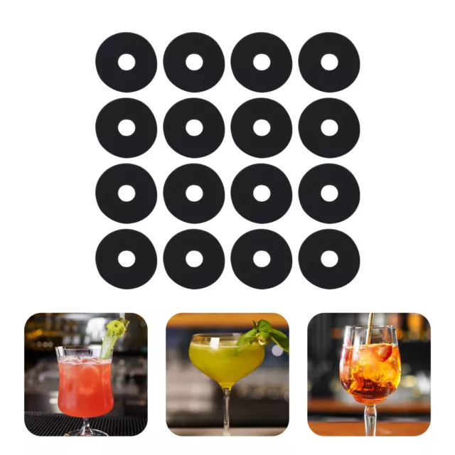 16Pcs Bar Rimmer Sponges Replace For Cocktail Glass Rimmer Margarita Salt Lime