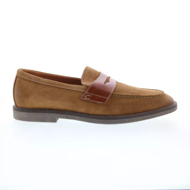 BRUNO MAGLI SANNA BM2SNAB1 Mens Brown Suede Loafers & Slip Ons Penny ...