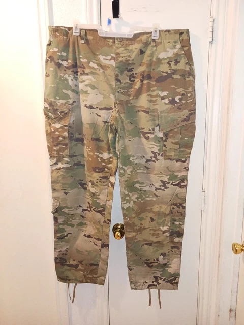 Preowned 2XL, XX-Large Long Flame Resistant Multicam OCP Combat Pants Trouser.