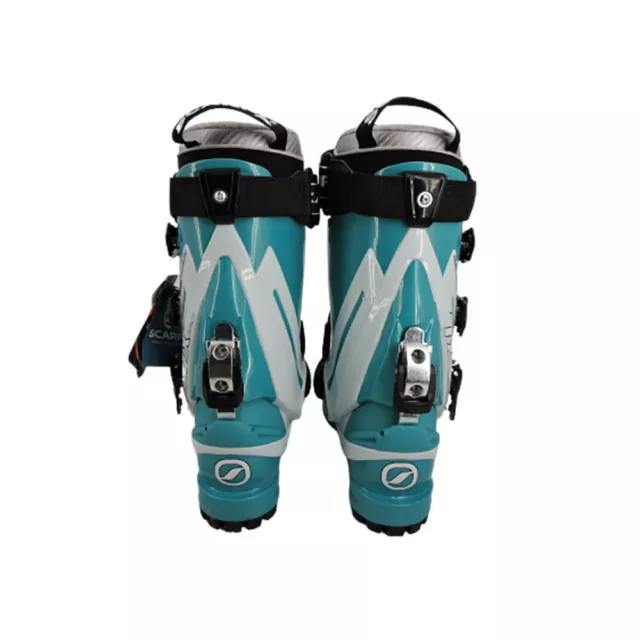 Scarpa Women's TX Pro Ski Boots Emerald / Ice Blue 26 2