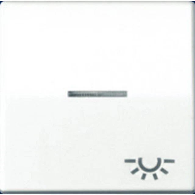 Jung simple Insert Bouton-poussoir blanc-alpin AS591KO5LWW