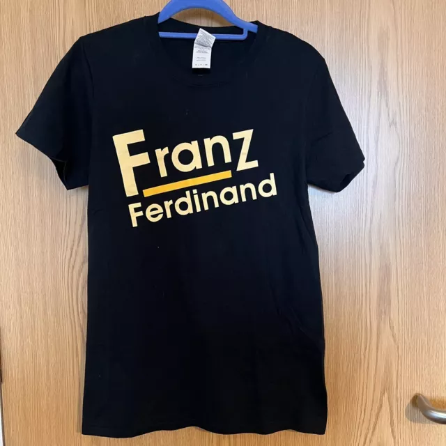 Franz Ferdinand T Shirt Rock Band Logo Merch Tee Size Small Alex Kapranos