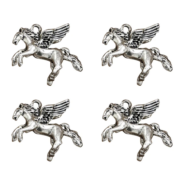 20 pièces alliage Pegasus pendentif breloques bricolage bijoux faisant des