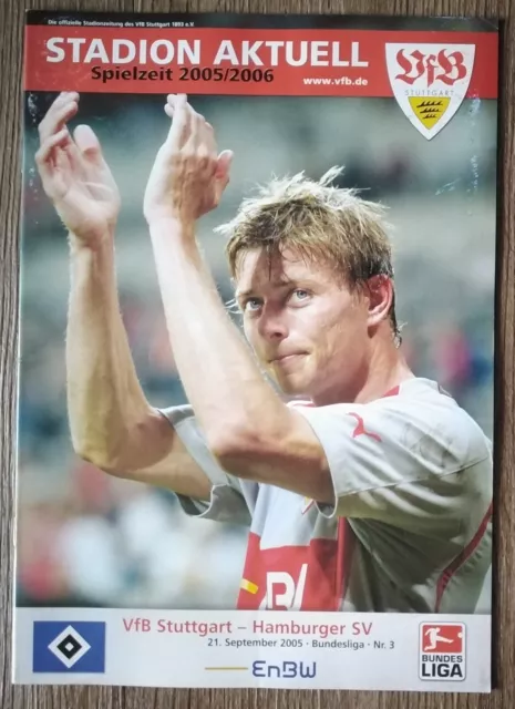 Programm Bundesliga 2005/06 VfB Stuttgart - Hamburger SV