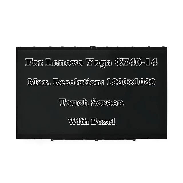 Replacement Laptop LCD Cover Back Rear Top Lid for Yoga C740