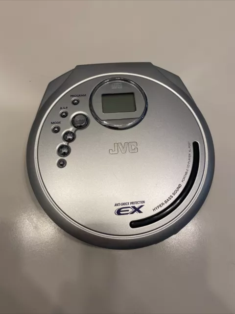 JVC Portable CD Player XL-P20 Hyper-Bass Sound for parts (see descript)