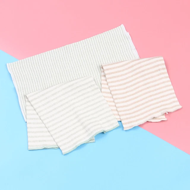 3 PCS SINGLE Layer Belly Band Cotton Umbilical Cord Care Safe Baby