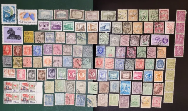 Lot85 Briefmarken Europa Versch Jahrzehnte + Motive + Länder Gestempelt