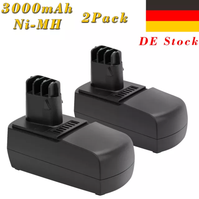 2x3000mAh 18V Ni-MH Akku Für Metabo 6.25484,BSZ18,BST18,KSAP18 Li,BSZ 18 Impuls