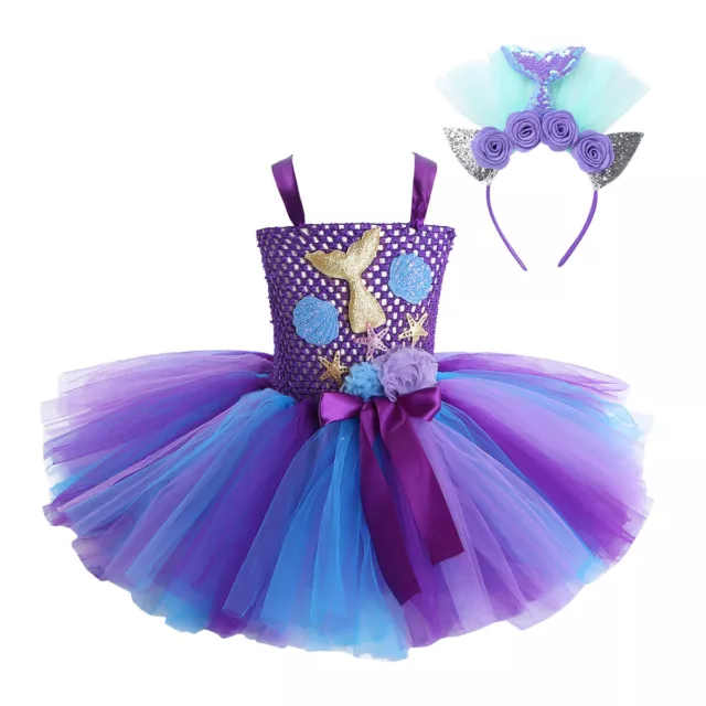 Licorne Princesse Tutu Robe pour filles Pour fête d'anniversaire,  Halloween, Carnaval, Thème Licorne Costume de licorne, Licorne de fleur