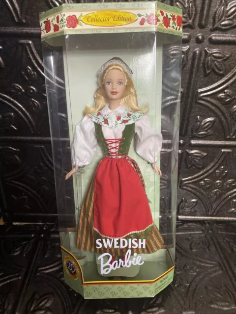 Swedish Barbie 1999 Dolls Of The World 24672 Unopened Original Box