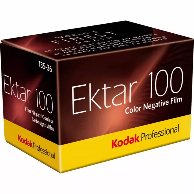 Kodak Ektar 100 36 Exposure 35mm Color Negative Film