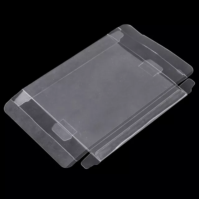 Clear PET Plastic Box Protector Case Sleeves Cover For NES N64 CIB Boxed-AJ