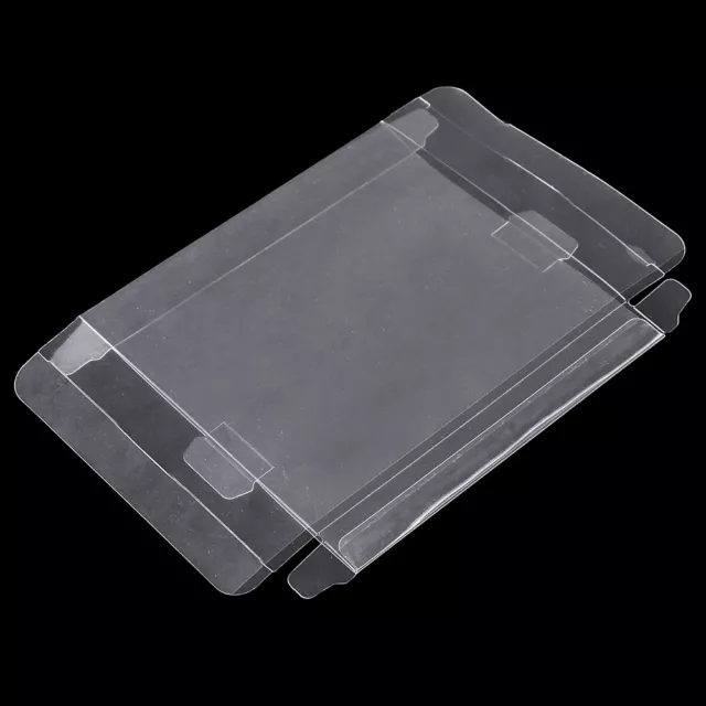 Clear PET Plastic Box Protector Case Sleeves Cover For NES N64 CIB Box.FY