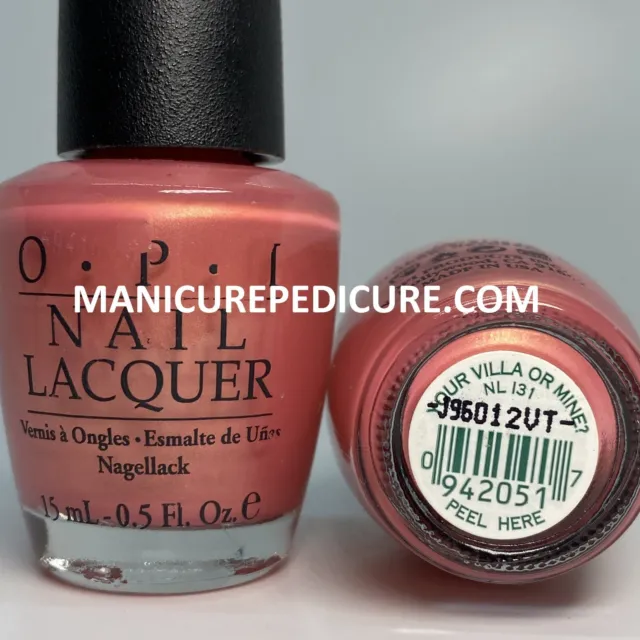 OPI Nail Polish RARE Discontinued Colors - VHTF *MANICUREPEDICURE.COM*