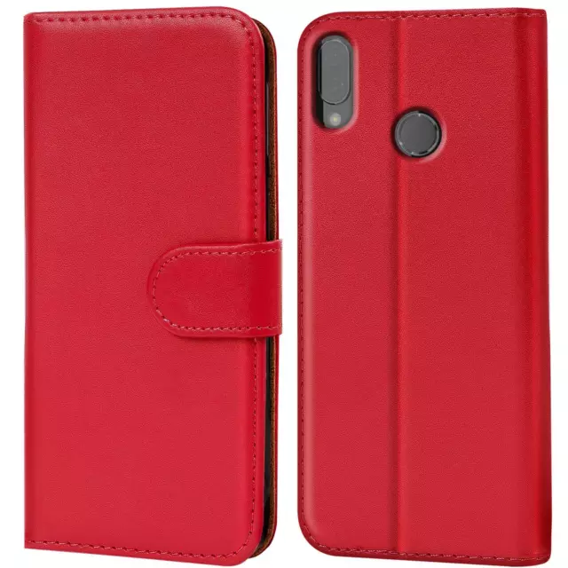 Schutz Hülle Für Huawei P20 Lite Handy Klapp Schutz Tasche Book Slim Flip Case