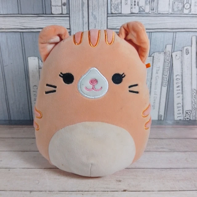 KELLYTOY SQUISHMALLOW GIGI the Ginger Cat 7" Plush £12.95 PicClick UK