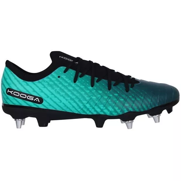 KooGa Rapid Mens Rugby Boots Turquoise Size UK 11 (REF23)