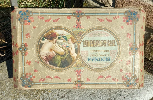 La Perugina Confetture E Cioccolato Perugia Rarissima Scatola In Cartone
