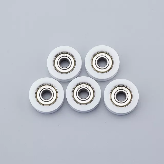 5 pz puleggia guida cuscinetti a sfera scanalati 608U 8*30*10 mm per guida RollUL