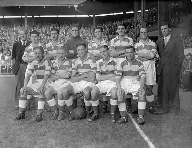 Football Queens Park Rangers team group J Eggleton Ivor Powell, Ge- Old Photo