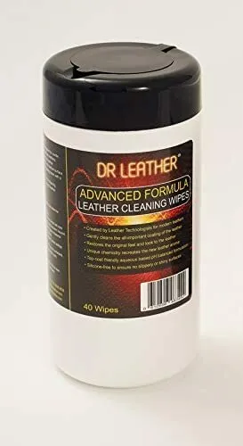 NEW DRL 40 Leather Cleaner Advanced Formula Leather Cleaning Wipes Are UK Selle