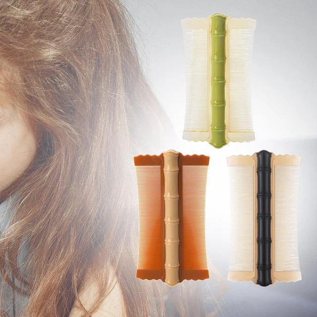 Hair Nit Combs Head Lice Comb, Fine Tooth, Remove Hair Nits, Double Sided, Lice