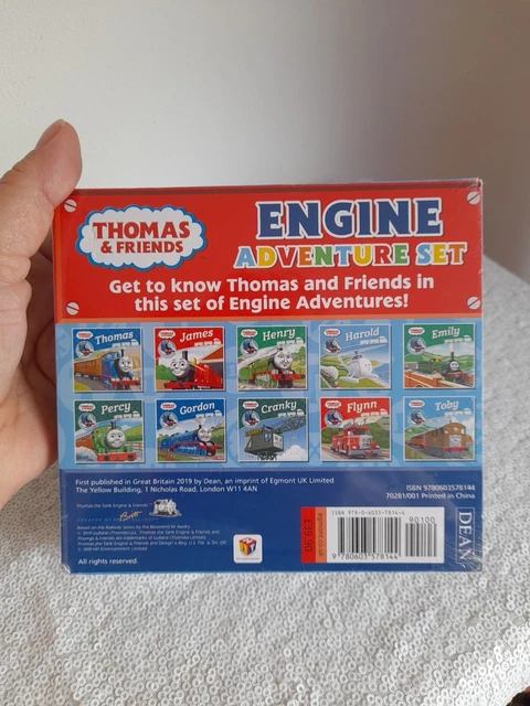 THOMAS TANK ENGINE & friends book collection of 10 paperbacks sealed ...