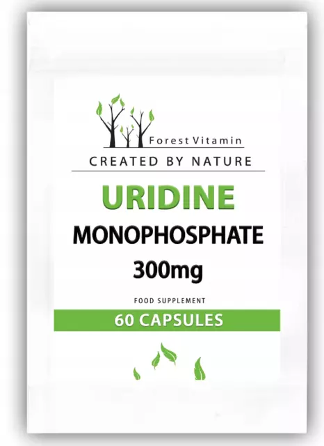 Forest Vitamin Uridinmonophosphat 300mg 60 Kapseln Gedächtnis & Lernen