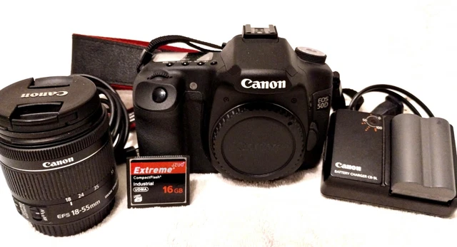 CANON EOS-50D - Only 5,347 on shutter - Lens included!!!