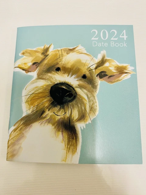 2024 Colourful Date Book / Diary New Dog Dogs