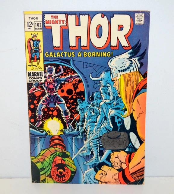 The Mighty Thor Issue 162 Galactus Origin Silver Age Marvel Comic Book