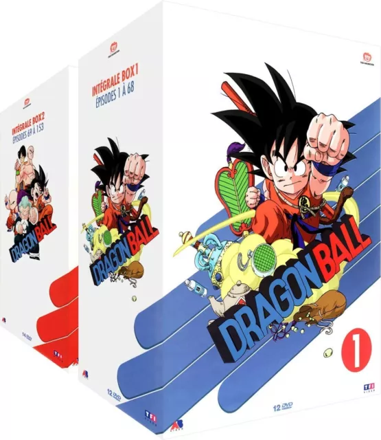 DVD - Dragon Ball - Intégrale Box 1 et 2 - Épisodes 1 à 153 [Non censuré]