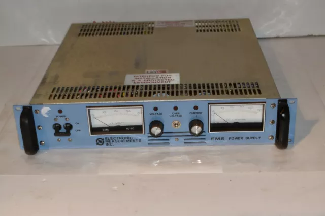 EMS Électronique Dimensions Modèle 40-50-5 P/N 00473202 Puissance Supply (SB24)
