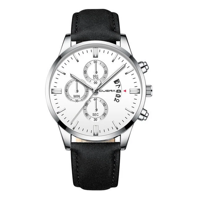 Bracelet De Montre Homme Vintage — Acier Inoxydable, Argenté, Neuf Avec étiquette