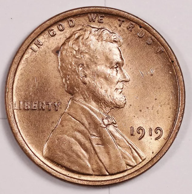 1919 Lincoln Head Cent.  Gem BU.  176430