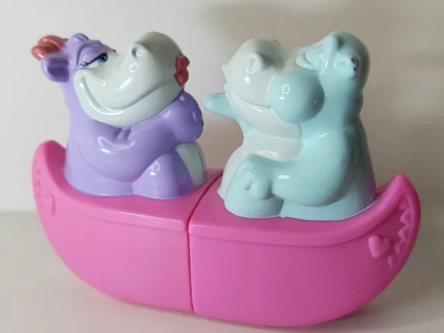 WB Kissing Hip Hippos Animaniacs Figure 1994 McDonalds Happy Toy