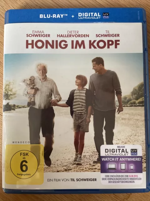 Honig im Kopf (2014)[Blu-Ray] Til Schweiger, Dieter Hallervorden, Emma Schweiger