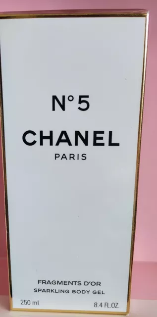 CHANEL NO 5 Fragments D'or GOLD Sparkling BODY Gel LIMITED EDITION