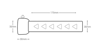 CUSTOM SILENCER BAFFLE 53 .5mm 4 STROKE DECIBEL KILLER  SLASH CUT QUIETEN