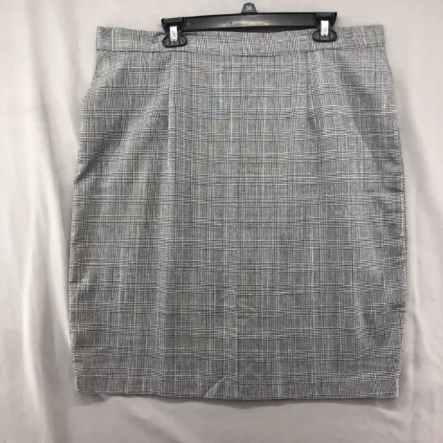 Vintage Diana Marco Grey Skirt Size 24 Women