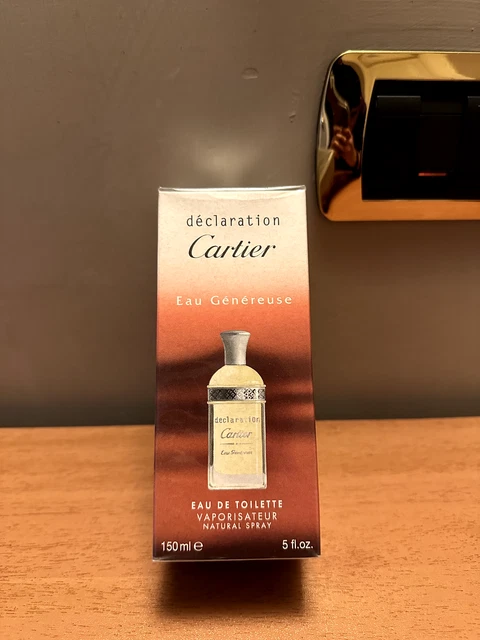 Cartier Declaration Eau Genereuse Eau de Toilette Spray 150 ml VINTAGE