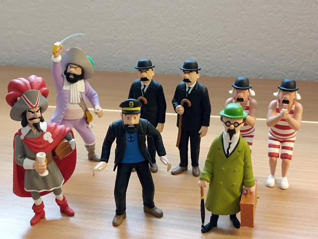Tintin - Ensemble de 2 Figurines Bully - Dupont + Tournesol