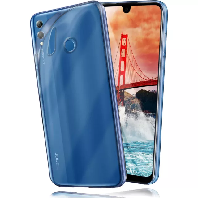 Coque pour Huawei Honor 8X Max Silicone Housse de Protection Étui Transparent