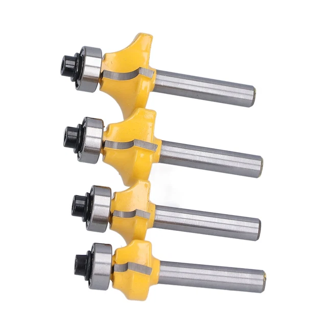 ROUND OVER ROUTER Bit Precise Trimming Tool For Smooth Edges On Wood ...