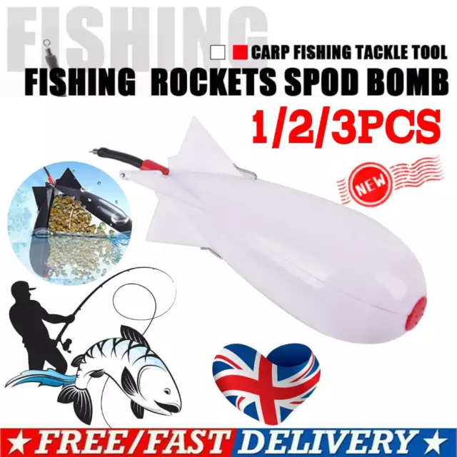 THE SPOMB / Spod Bomb Bait Rocket / Mini Midi Std White & Black / Carp  Fishing £12.99 - PicClick UK