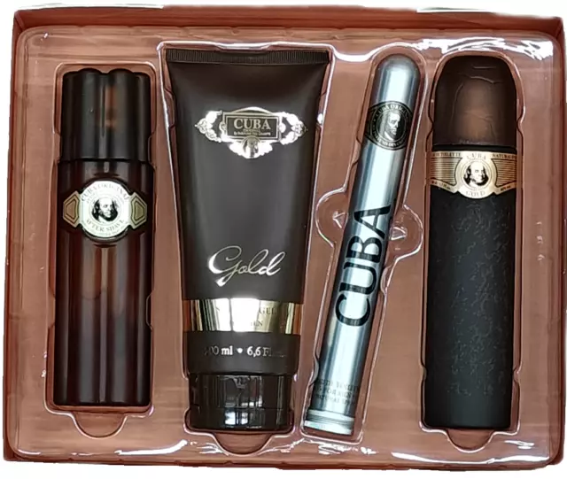 Coffret cadeau CUBA GOLD