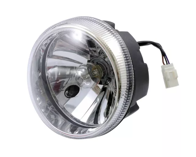 Scheinwerfer für Piaggio Vespa LX 50, Touring ab 05 Front Lampe + Leuchtmittel