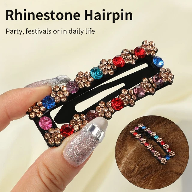 Accessori per capelli ragazza copricapo impugnatura per capelli BB clip per capelli strass forcina