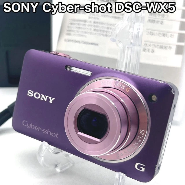 CÁMARA DIGITAL SONY Cyber-Shot Dsc-Wx5 púrpura EUR 209,12